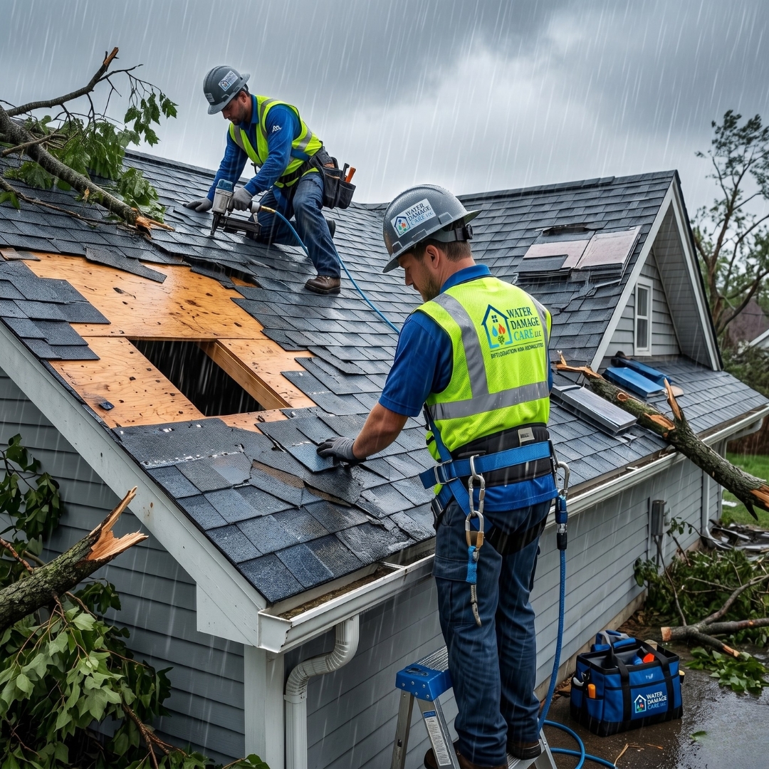 Storm damage response Rockville MD flood cleanup Maryland Virginia DC