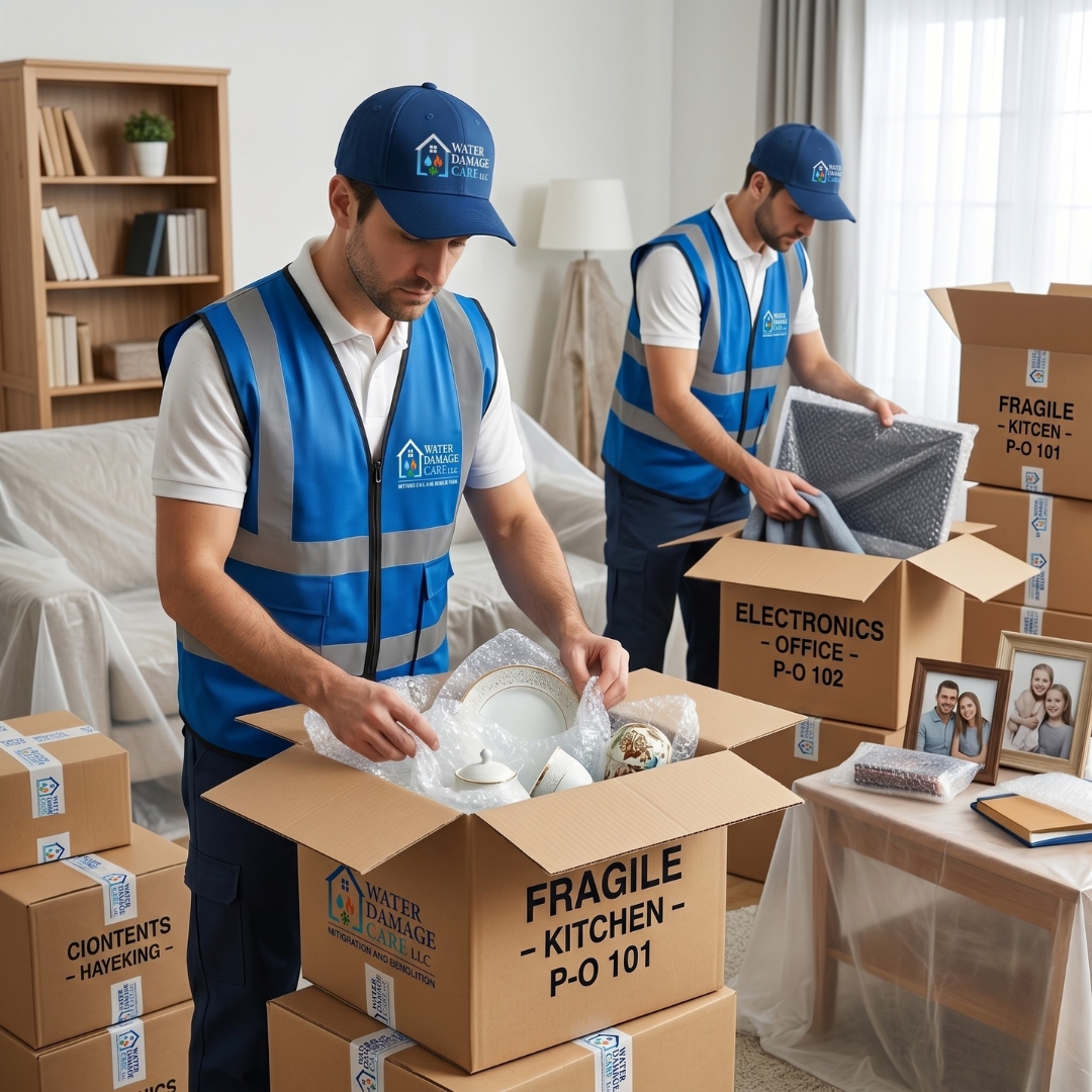 Contents pack-out and cleaning Rockville MD – trusted professionals