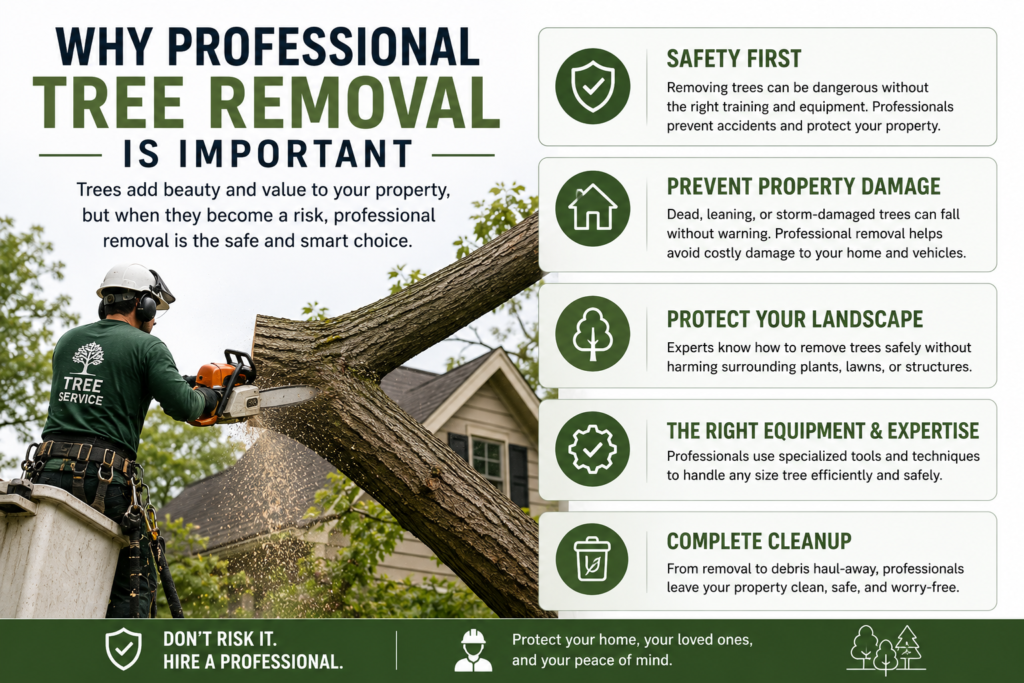 Why Professional Tree Removal Is Important